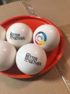 Ballon anti-stress en PU personnalisé avec logo, jouet promotionnel en mousse souple pour enfants, fournitures de bureau et scolaires - Product Image 3