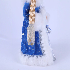 Decorazione Natalizia, Statuetta Bambina delle Nevi 30cm, Figurina Creativa Europea e Americana, Regalo e Decorazione per le Festività - Product Image 4