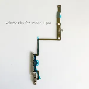 Reparatur teile für Mobiltelefone 100% getestet Flex kabel mit interner Lautstärke taste Original Volume Flex kabel für iPhone 11 Pro