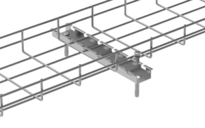 ステンレス鋼電気ケーブルトレイ亜鉛コーティング金網ケーブル管理トレイはしごトレイトランキングタイプ - Product Image 4
