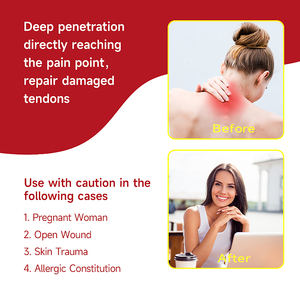 OEM personalizzazione del muscolo posteriore balsamo analgesico dolore muscolare articolare crema per il massaggio dei muscoli del corpo e delle ossa crema unguento per alleviare il dolore - Product Image 4