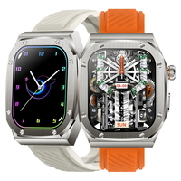 Montre connectée pour homme Hd 2.1 320*385 460mAh Z79max, Z79 Max Ultra, acier inoxydable, étanche IP68, boussole, NFC, GPS, SOS, montre connectée sport