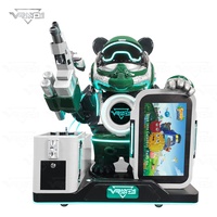 Juego de Realidad Virtual Panda Trooper para Niños, Compatible con Monedas y Billetes, con hasta 11 Juegos
