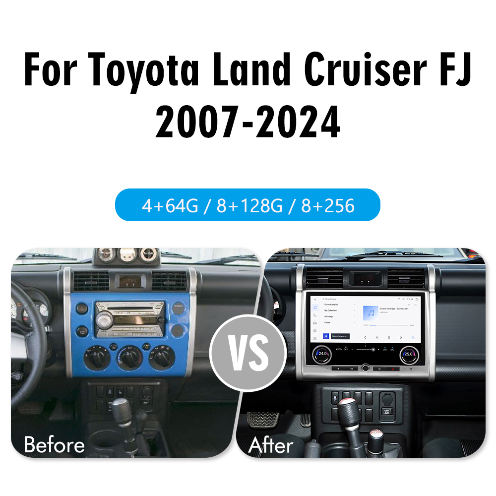 トヨタ FJクルーザー 2007-2024用 NaviHua 新型アップグレード マルチ