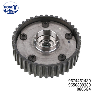 9674461480 0805G4 9650839280 Engrenage <span class=keywords><strong>de</strong></span> calage <span class=keywords><strong>de</strong></span> l'arbre à cames VVT pour Peugeot 206 207 307 Citroën <span class=keywords><strong>C2</strong></span> C3 C4 DS - Product Image 1