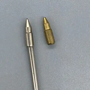 Craft Pen Accessories Copper Pen Core Nib 0.5/0.7/1.0mm Animal Wood Engraved Ballpoint Pen Refills
