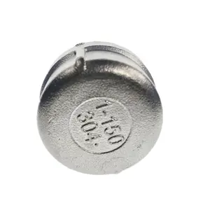 Machining 304 Stainless Steel Lost Wax Investment Casting End Cap