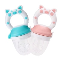 Biberon en silicone pour bébé, cuillère à jus, sucette, molaires, gobelet, gommes, fruits et légumes