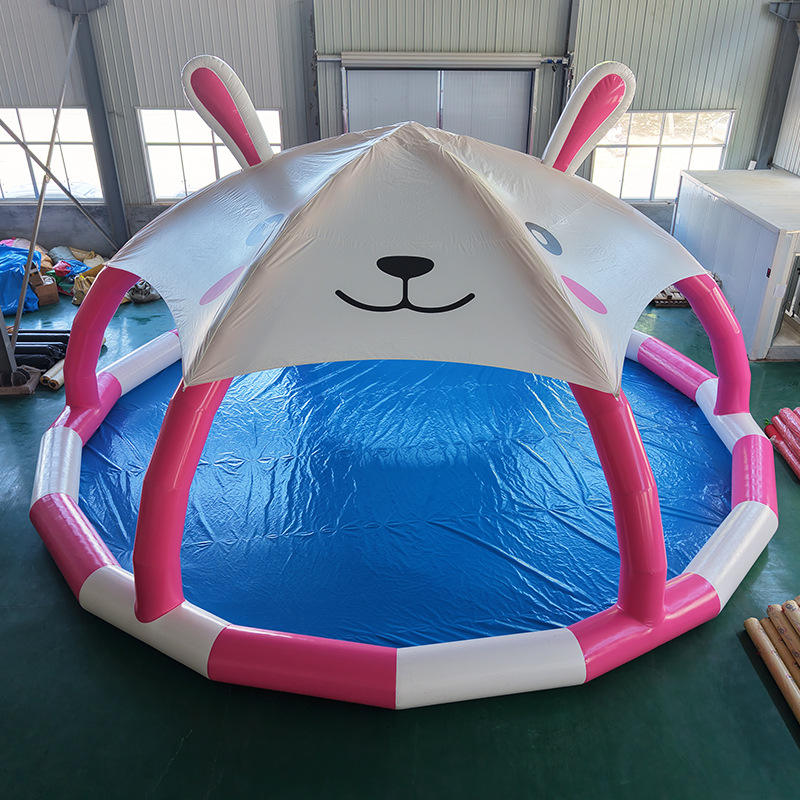 Piscine petit lapin de 12 m de diamètre