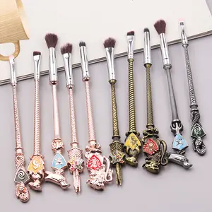 Trang điểm bàn chải chuyên nghiệp 5pcs Harry ma thuật Potter Trang điểm bàn chải trang điểm bàn chải Quà Tặng