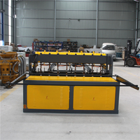 Machine à souder les treillis métalliques Machine à souder les barres d'armature en acier avec PLC et moteur CNC Nouvelle machine à souder les treillis métalliques par points en acier pour clôture