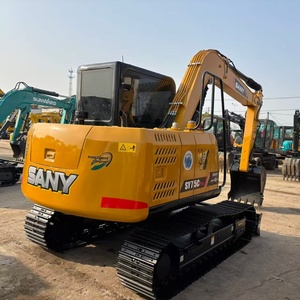 รถขุดมือสอง Sany 75C รถขุดตีนตะขาบไฮดรอลิกมือสอง ราคาถูก รถขุดมือสอง Sany 75 60 55 95 - Product Image 1