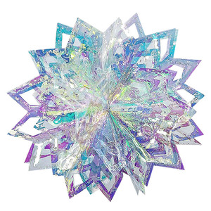 <span class=keywords><strong>2023</strong></span> Film ornement fête mariage saint valentin noël flocon de neige pendentif papier bonne année nouvel an Led chapeau pour dames - Product Image 3