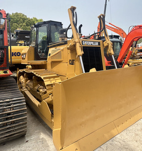 Bulldozer Caterpillar D6G d'occasion avec PLC et pompe hydraulique, capacité de la pelle de 17 tonnes, 3,27 m - Vente à bas prix - Product Image 1