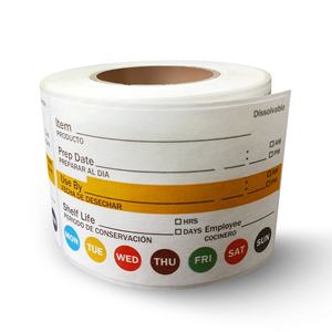 Shipping Mark Labels Size Customized Material Adhesive Thermal Sticker - Product Image 1