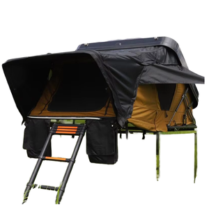Offre Spéciale 4x4 automatique dur en aluminium toit tente voiture <span class=keywords><strong>Camping</strong></span> toile tissu coque dure haute visibilité produit - Product Image 1