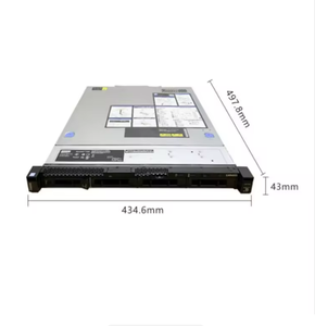 Serveur en rack ThinkSystem SR258 avec processeur Xeon E-2124 - Product Image 1