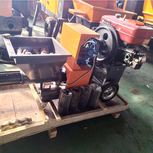 เครื่องเรนเดอร์ฉาบผนังไฟฟ้าเครื่องพ่นปูนฉาบด้วยเครื่องผสมอัตโนมัติ380V 50Hz อายุการใช้งานยาวนาน170M3/ชม. 2.5M 2/ชม. - Product Image 5