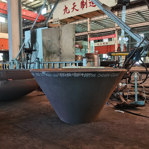 שירות עיבוד מתכות בקוטר גדול, ראש חרוטי מפלדת פחמן לתעשיית הפטרוכימיה - Product Image 5