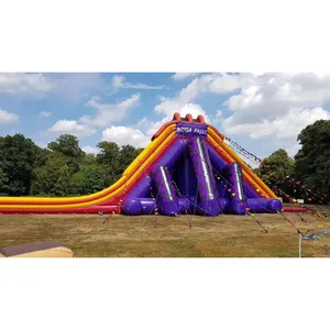 Giant waterfall slide/water slide commercial the inflatable largest slide New design