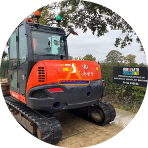 Gebruikt Kubota KX080 graafmachine tegen lage prijs, in uitstekende staat, rupsgraafmachine, klaar voor gebruik - Product Image 3