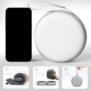 Tùy Chỉnh Xách Tay Hình Chữ U Du Lịch Gối Ergonomic Thoáng Khí Mềm Mại Cổ Bọc Với Chậm Phục Hồi Bộ Nhớ Bọt Tùy Chỉnh - Product Image 5