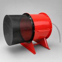 Générateur de mousse à haute expansion PFS4 PF4 avec flux d'air ventilé pour la protection incendie des sous-sols, tunnels et entrepôts