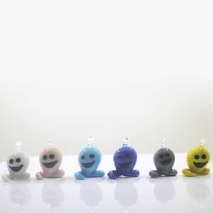 Handmade Murano Halloween lampwork Glass <span class=keywords><strong>Ghost</strong></span> bức tượng trang trí thân thiện với môi tùy chỉnh đầy màu sắc tùy chỉnh kích thước bán buôn thủy tinh thủ công mỹ nghệ - Product Image 6