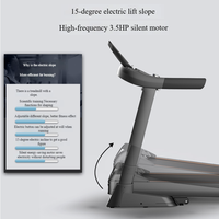 Caminadora Eléctrica de Alta Calidad para el Hogar, con Monitoreo Inalámbrico de Frecuencia Cardíaca, Cinta de Correr Multicapa Grande, Plataforma para Caminar