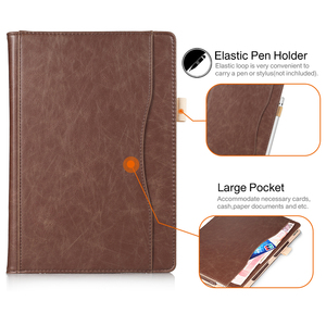 Funda magnética con bolsillo para <span class=keywords><strong>Lenovo</strong></span> Tab M10, <span class=keywords><strong>TB</strong></span>-<span class=keywords><strong>X505F</strong></span>, 10,1 ", correa de mano, de cuero, para <span class=keywords><strong>Lenovo</strong></span> P10 <span class=keywords><strong>TB</strong></span>-X705F - Product Image 2