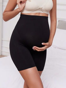 Nouveau design <span class=keywords><strong>de</strong></span> sous-vêtements <span class=keywords><strong>de</strong></span> <span class=keywords><strong>grossesse</strong></span> taille haute respirant <span class=keywords><strong>slip</strong></span> maigre femmes enceintes Boyshort - Product Image 2
