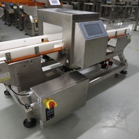 Fabrieksopmaat gemaakte JINDUN JD-603 hoogwaardige 0,5 mm elektromagnetische golf roestvrijstalen metaaldetector voor voedsel met verstelbare transportband