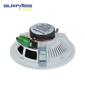 BT624 Home Wireless Active Stereo Sound Sistema de música de fondo Altavoz de techo de dientes azules de 6 pulgadas Amplificador de 4 canales incorporado - Product Image 5