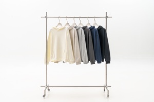 <span class=keywords><strong>Abbigliamento</strong></span> Casual da <span class=keywords><strong>uomo</strong></span> 360 grammi collezione autunno inverno americana alla moda Logo personalizzato Versatile tinta unita felpa in spugna - Product Image 2