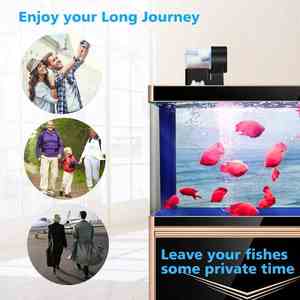 Rifornito di Auto acquario mangiatoia per pesci APP telecomandata AK-03S distribuzione automatica di cibo per pesci per le vacanze - Product Image 2