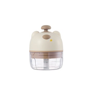 Hachoir à <span class=keywords><strong>ail</strong></span> électrique rechargeable par USB en forme <span class=keywords><strong>de</strong></span> tête d'<span class=keywords><strong>ours</strong></span>, 150 ml/250 ml/350 ml, 3 lames, robot culinaire portable, hachoir à viande et <span class=keywords><strong>l</strong></span>égumes - Product Image 6