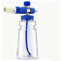 Canon à mousse pour lavage auto, pistolet à mousse pour nettoyeur haute pression, conception améliorée, mousse plus épaisse, filtre à mailles facile à remplacer