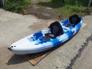 2人用カヌーカヤックRotomolded着座トップダブルシート釣り用 - Product Image 3