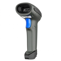 Escáner de Códigos de Barras Inalámbrico NORGEE HENEX de Alta Velocidad BT 1D 2D con Sensor CMOS, Escaneo Automático, 12 Horas de Escaneo Continuo, 2000mAh