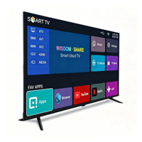 Smart TV LED de 32 y 43 Pulgadas con Android, WiFi, Pantalla 2K y 4K, 1080p HD, 4K HDTV