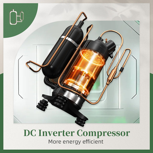 Système de climatisation HVAC commercial léger T1, 24000 BTU, vitesse fixe, unité de climatisation au sol par conduits, R410A, 220V, pour restaurants, cafés - Product Image 5