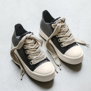 Chaussures décontractées pour hommes, style <span class=keywords><strong>sport</strong></span> et <span class=keywords><strong>marche</strong></span>, style Hong Kong, à semelle épaisse et souple, résistantes à l'usure, noir et blanc, prix d'usine - Product Image 1