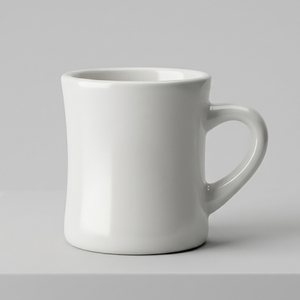 Tasses et mugs en céramique blanches, robustes et de qualité supérieure, épaisseur de paroi 10 mm, vente en gros - Product Image 1