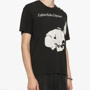 ERD Melancholy Camiseta de Manga Corta Unisex de Algodón Puro, Estilo <span class=keywords><strong>Retro</strong></span> Americano de Segunda Generación, Holgada, con Letras, para Parejas - Product Image 2