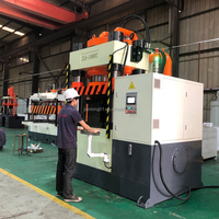 Presse à poinçonner hydraulique à quatre colonnes et trois poutres, commande CNC servo PLC, machine à poinçonner les pièces d'or, d'argent et de cuivre, haute performance