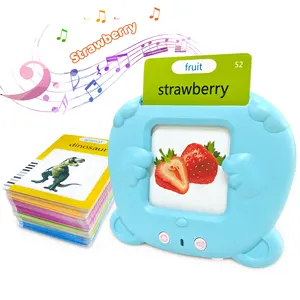 Mulit-language per bambini dispositivo di apprendimento educativo giocattolo per bambini che parlano la macchina Flash Card inglese con servizio personalizzato