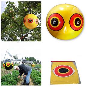 Dispositif <span class=keywords><strong>anti</strong></span>-oiseaux en PVC, répulsif pour oiseaux nuisibles, effaroucheur, ballon à œil, provenant de l'usine - Product Image 2