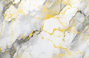 Piastrelle da Pavimento in Gres Porcellanato Effetto Marmo Placcato Oro Lucido 600x1200mm per Interni Casa e Soggiorno - Product Image 6