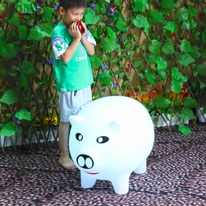 Dessin animé cochon LED lumière d'ambiance en forme d'animal rougeoyante pour parcs extérieurs pelouses jardins pour éclairage de paysage de Noël - Product Image 4