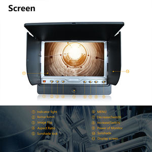 DVR ile endoskopi kamerası 23mm Lens kendini tesviye boru dedektör kamerası 20M/30M/40M/50M sıhhi tesisat muayene kamera - Product Image 3